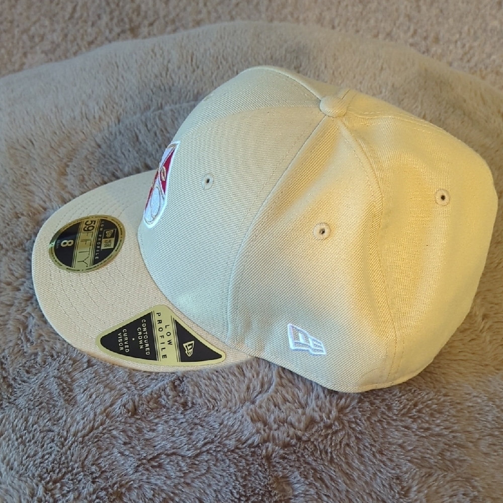 New Era 59FIFTY Light Tan Cap - Picture 2 of 7